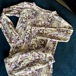 Posh Peanut Lilac Floral